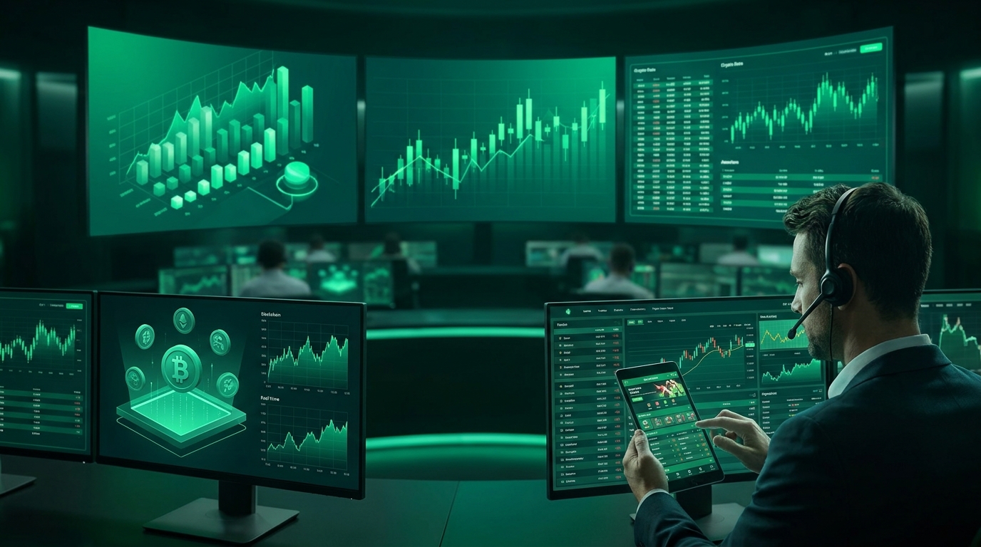 sportsbook trading floor stock chart
