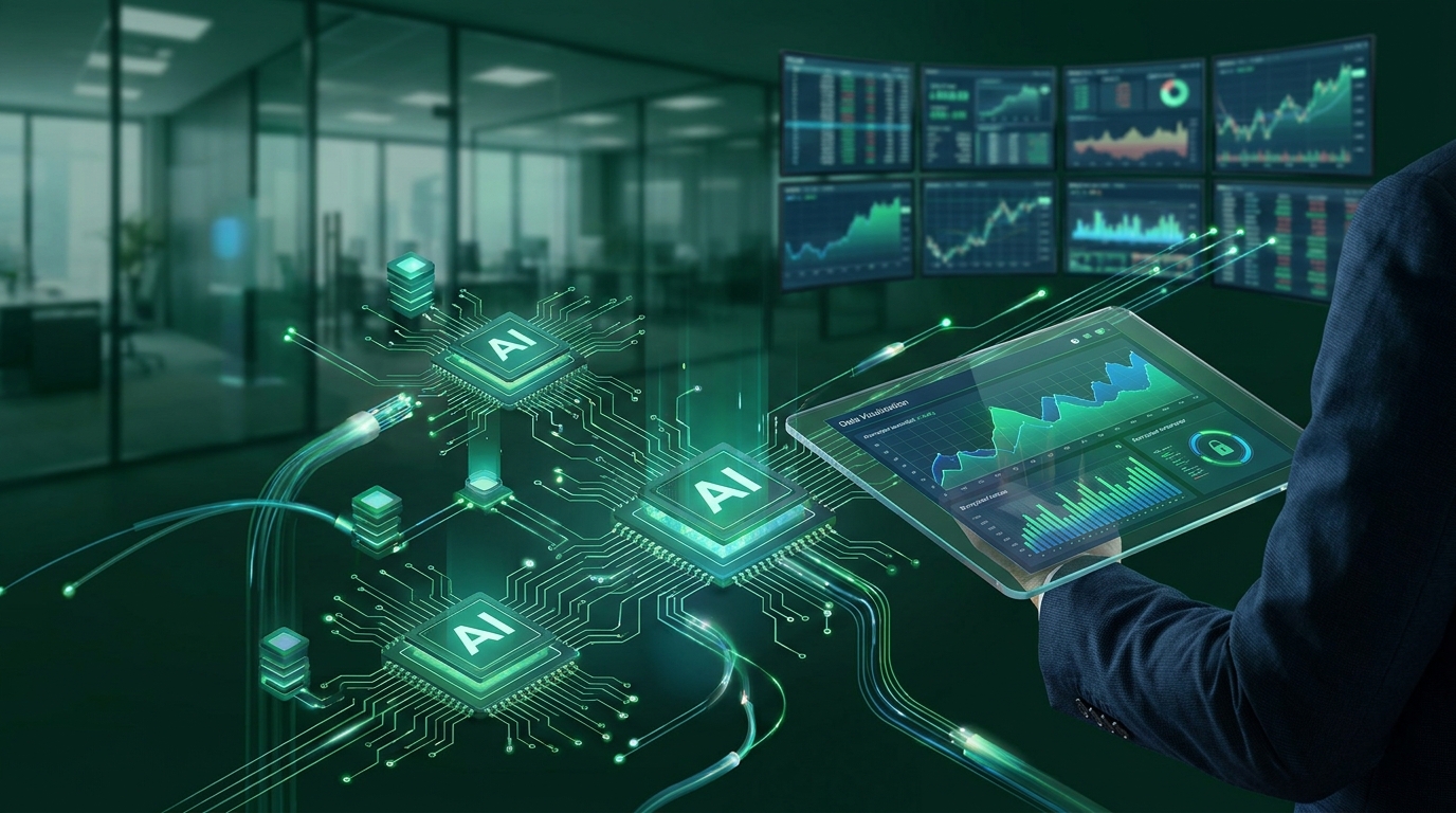 AI circuits merging blockchain nodes