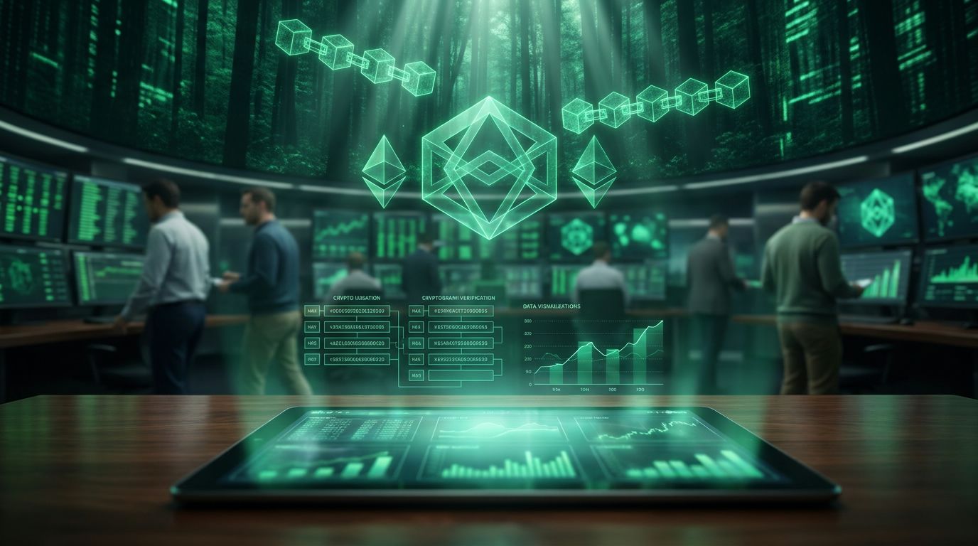 cryptographic hash verification casino blockchain glowing