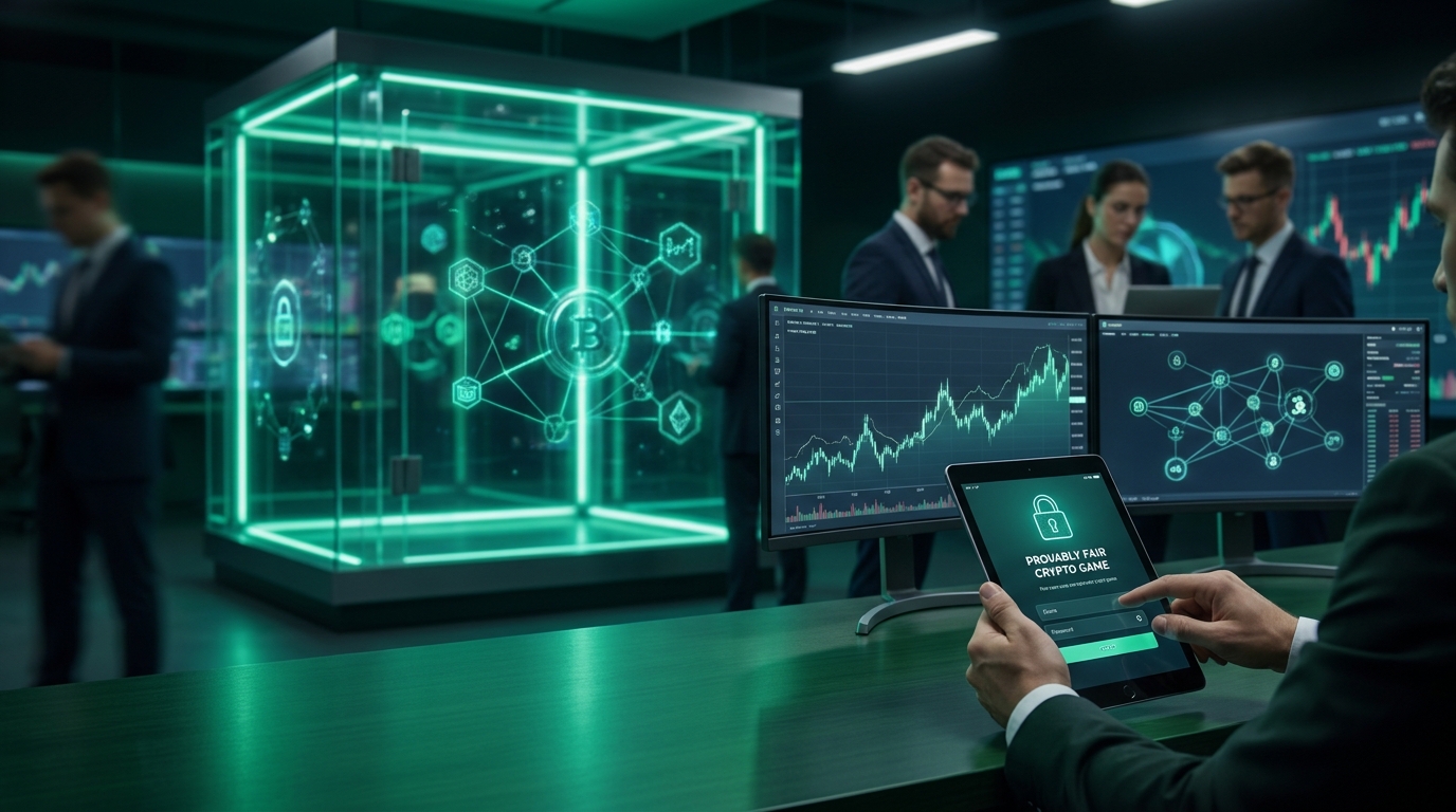 crypto casino neon vault provably fair
