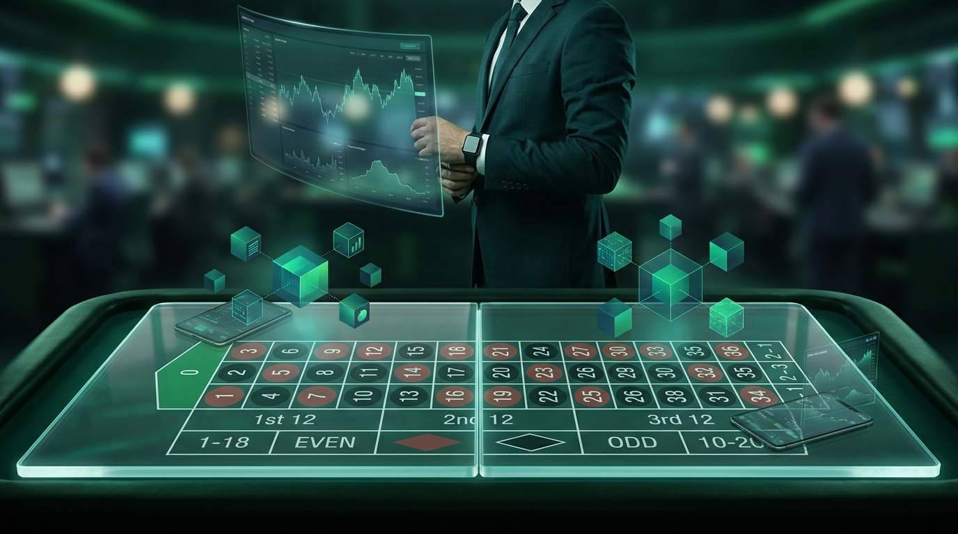 roulette wheel split European American crypto