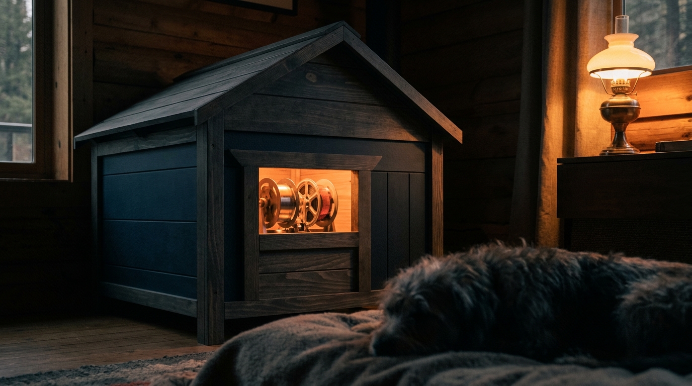 dog house slot machine glowing reels
