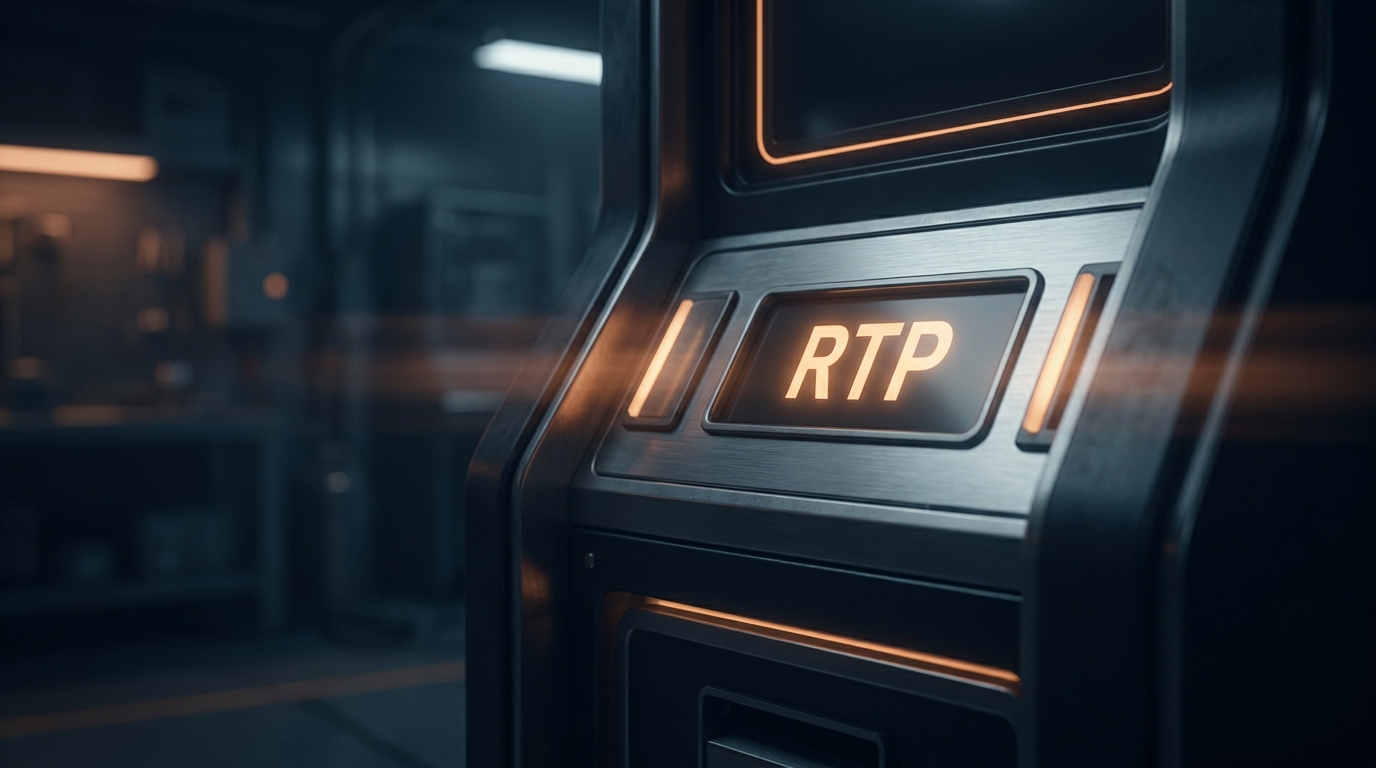 hacksaw gaming slot machine glowing RTP meter