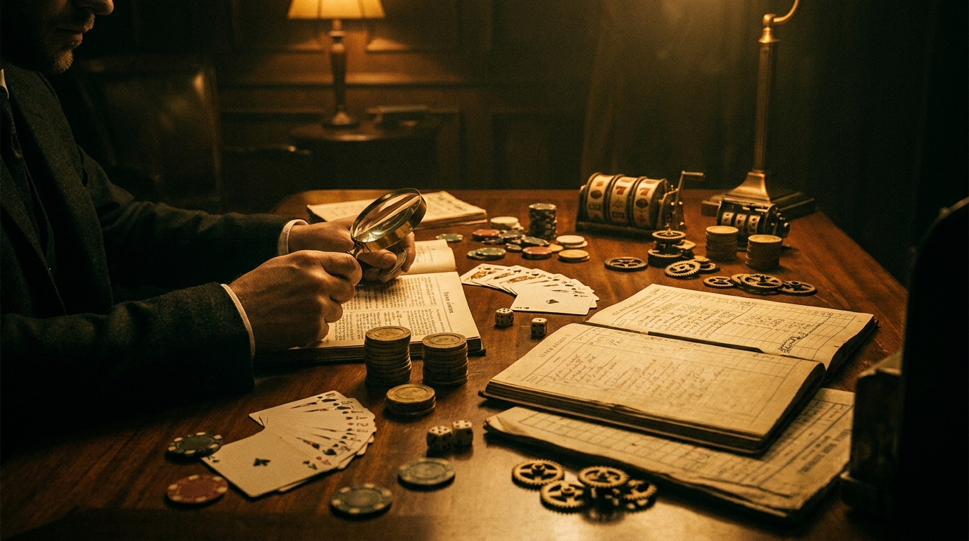 casino bonus terms magnifying glass slots