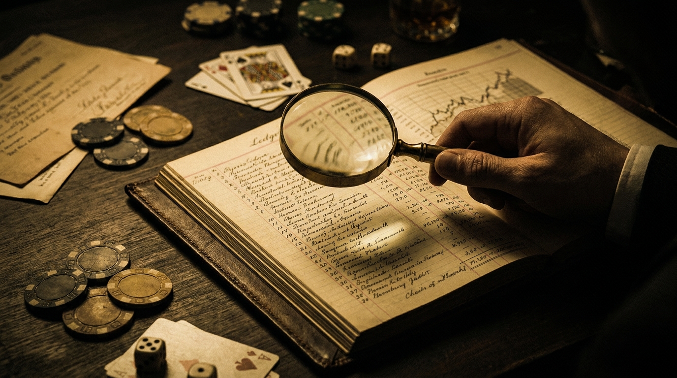 casino bonus fine print magnifying glass