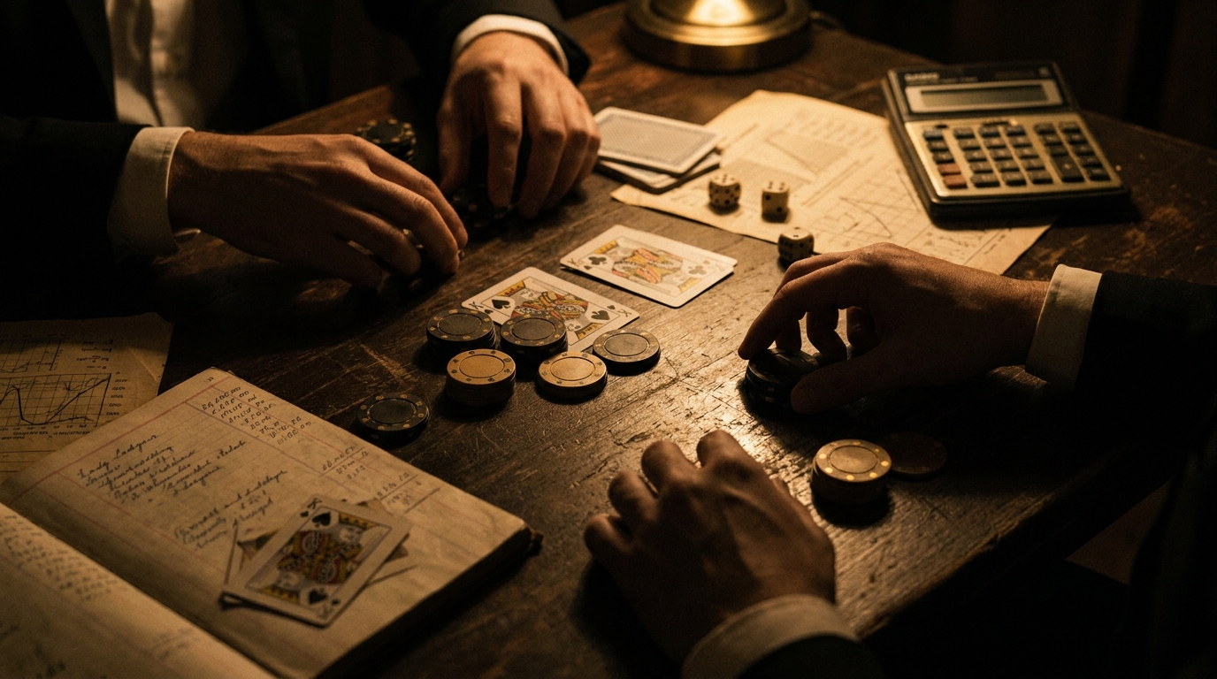 casino bonus math calculation neon