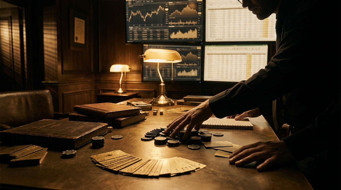 casino risk analyst monitoring screens data